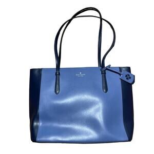 Kate Spade New York Schuyler Medium Tote Bag. 2 toned Blue. Great condition!